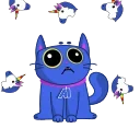 A1 Business Cat emoji 🦄