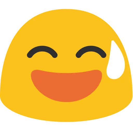 Android N Emojis emoji 😅