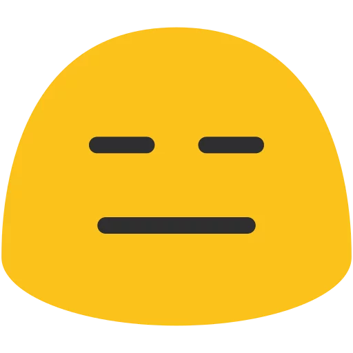 Android N Emojis emoji 😑