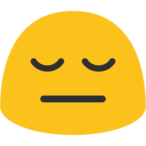 Android N Emojis emoji 😌