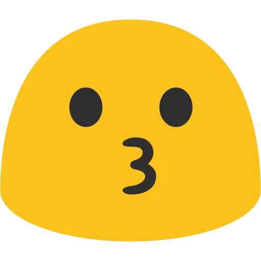 Android N Emojis emoji 😗