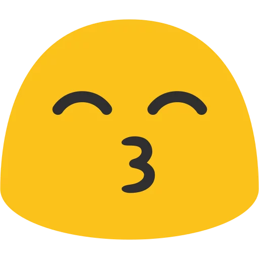 Android N Emojis emoji 😙