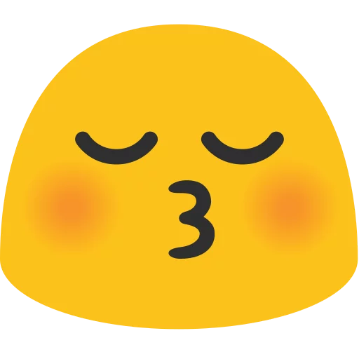 Android N Emojis emoji 😚
