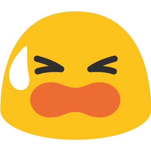 Android N Emojis emoji 😓