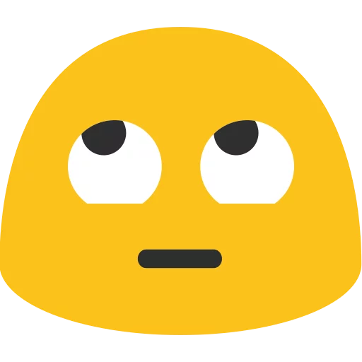 Android N Emojis emoji 🙄