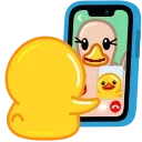 Duck Tails emoji 📞