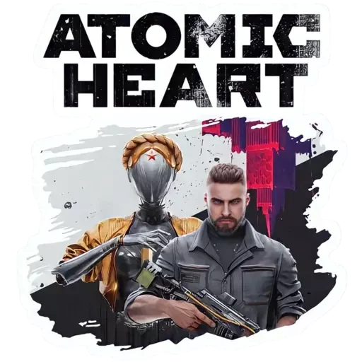 Стикеры телеграм Atomic Heart