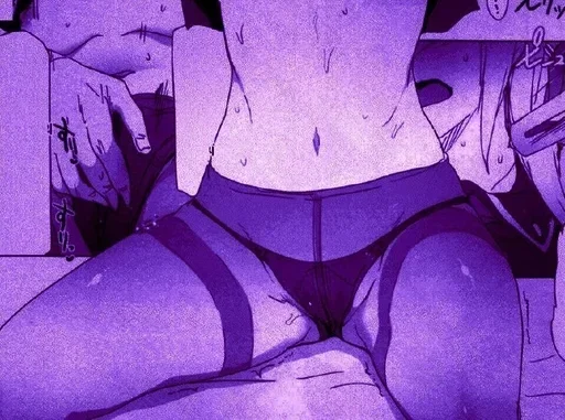 Purple Manga emoji 🟣
