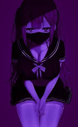 Эмодзи Purple Manga 🟣