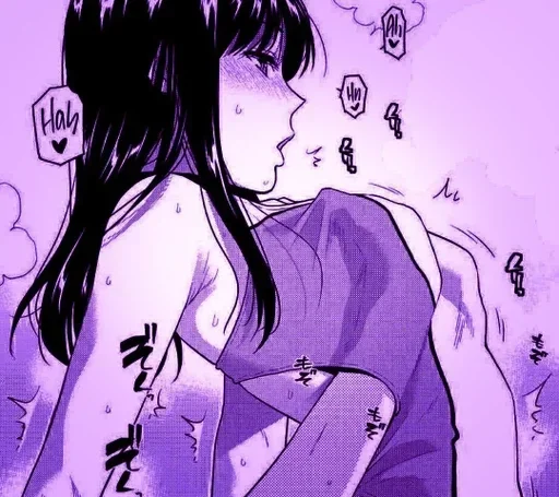 Purple Manga emoji 🟣