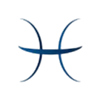 astrology symbols calligraphy emoji ♓️