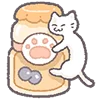 Эмодзи телеграм Cute cats