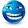 Blue Face emoji 🫣