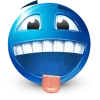 Blue Face emoji 🤬