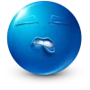 Blue Face emoji 🤪