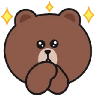 Brown and Cony 2 emoji 🤩
