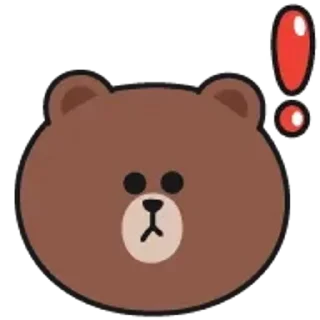 Brown and Cony 2 emoji ❗️