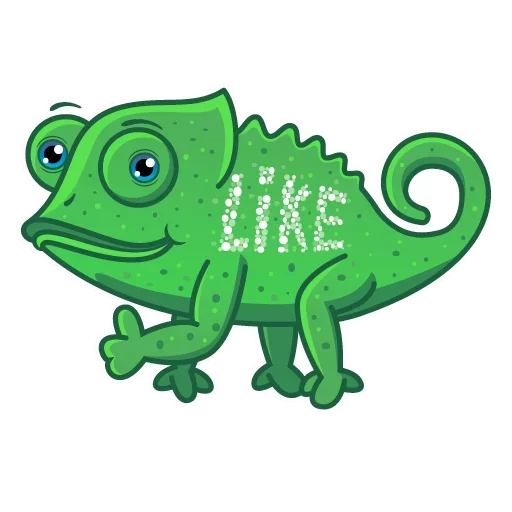 Telegram stickers Chameleon | Хамелеон