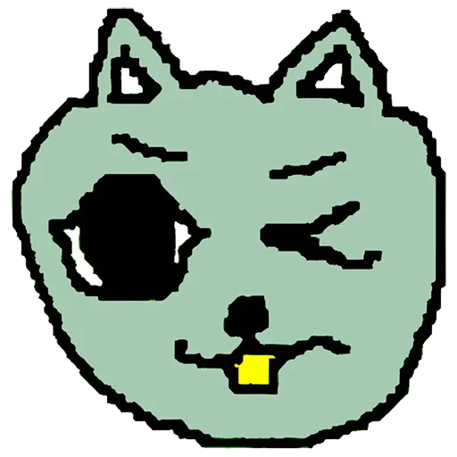 Эмодзи Garo cat 😉