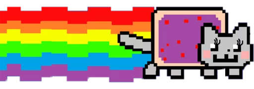 Эмодзи Nyan Cat 👩