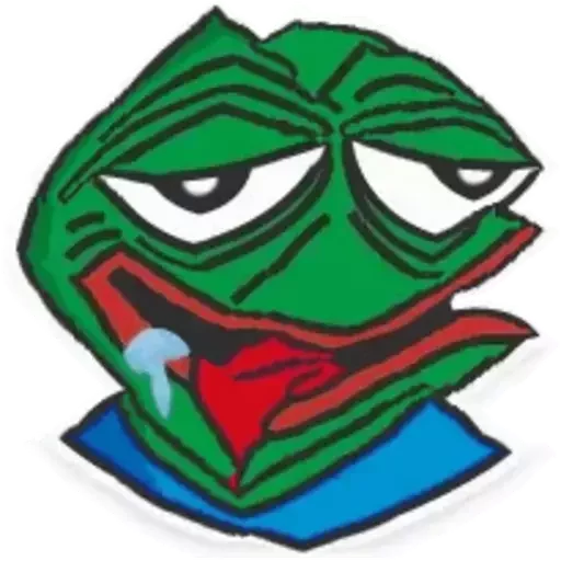 Distortion Pepe emoji 😂