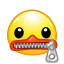 Эмодзи Duck Emoji 🤐