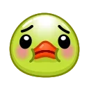 Duck Emoji emoji 🤢