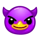 Эмодзи Duck Emoji 😈