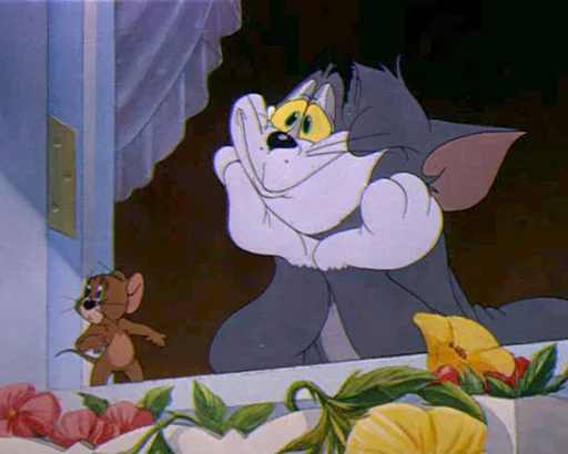 dope Tom & Jerry emoji 😍
