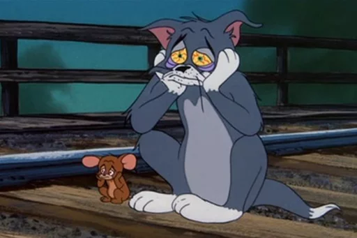 dope Tom & Jerry emoji 😵