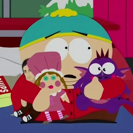 Эмодзи South Park :: Eric Cartman 😧