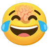 Telegram emoji brain