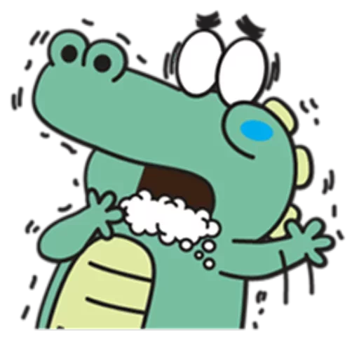 Crocodile emoji 🐊