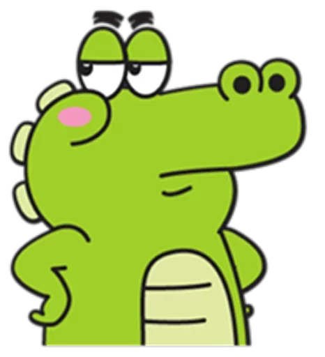 Crocodile emoji 🐊