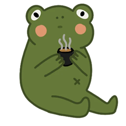 Frogs emoji 😶