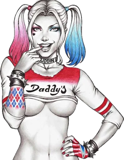 Harley Quinn emoji 😉