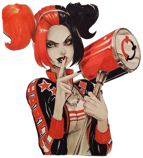 Harley Quinn emoji 😏