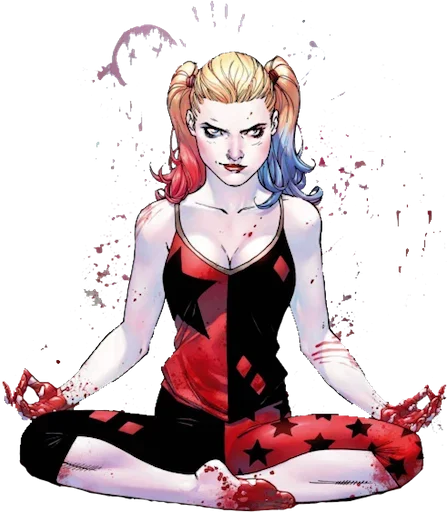 Harley Quinn emoji 😕