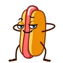 Эмодзи Juicy Hot Dog 😏