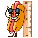 Эмодзи Juicy Hot Dog 😎