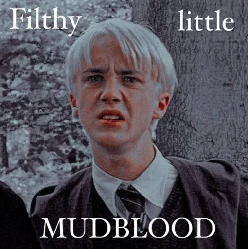 Эмодзи Fucking Draco Malfoy 🖕