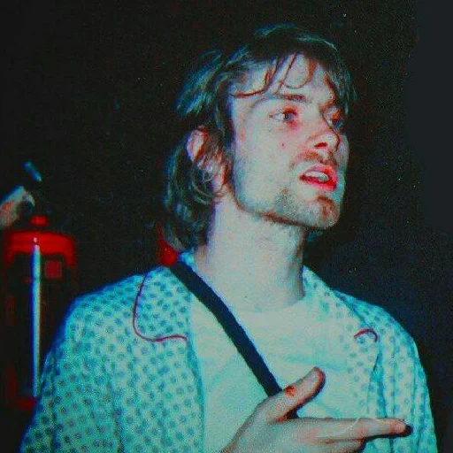 Telegram stickers Kurt Cobain 3