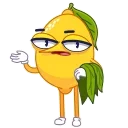 Lemon emoji 😕