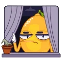 Lemon emoji 😒