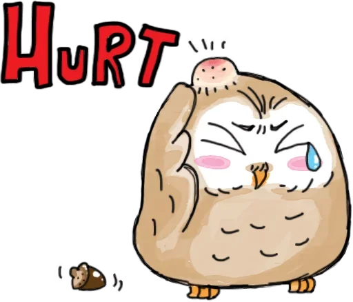 Owlet emoji 😐