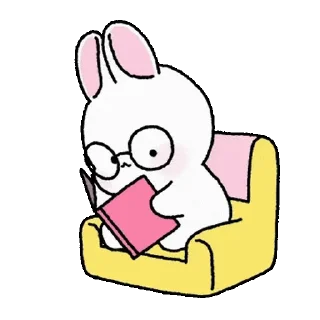 Lovely Rabbit Tozzi 2 emoji 📖