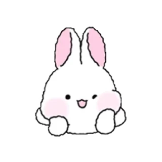 Lovely Rabbit Tozzi emoji 😉