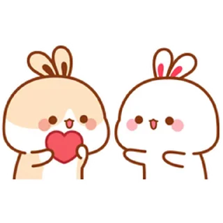 Lovely Tuji 4 emoji ❤️