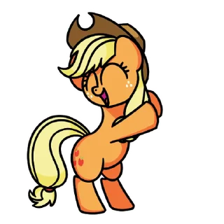 My little pony dance emoji 🍎
