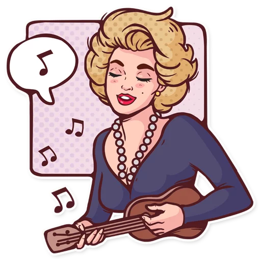 Эмодзи Marilyn 
